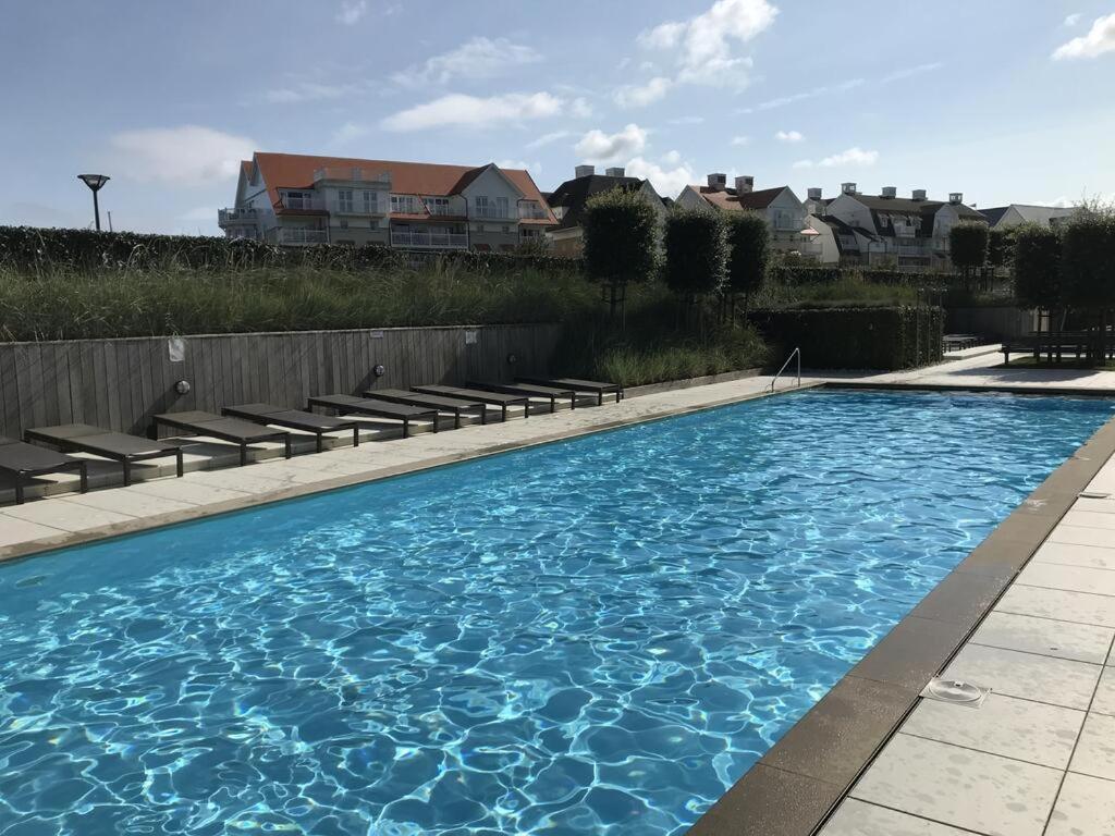 Sailors Beach VI Villa Jalina Verwarmd Zwembad In Het Hoogseizoen Nieuwpoort Bagian luar foto